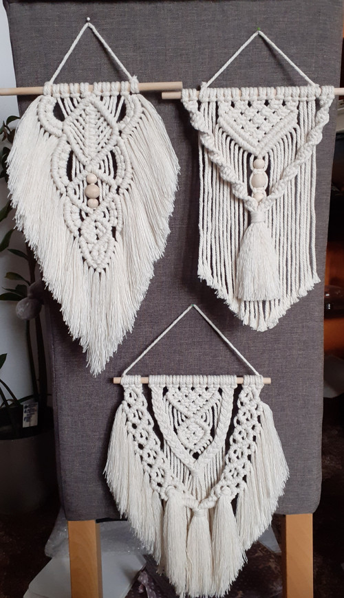 Macramé dekorace — foto 6