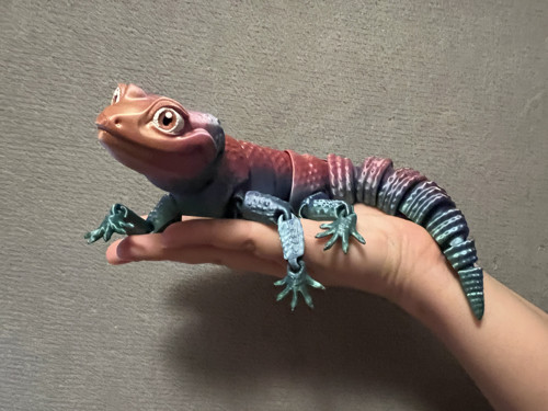 Gekon Leopardí - 26 cm - 3D Tisk — foto 2