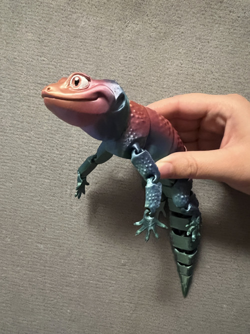Gekon Leopardí - 26 cm - 3D Tisk — foto 3