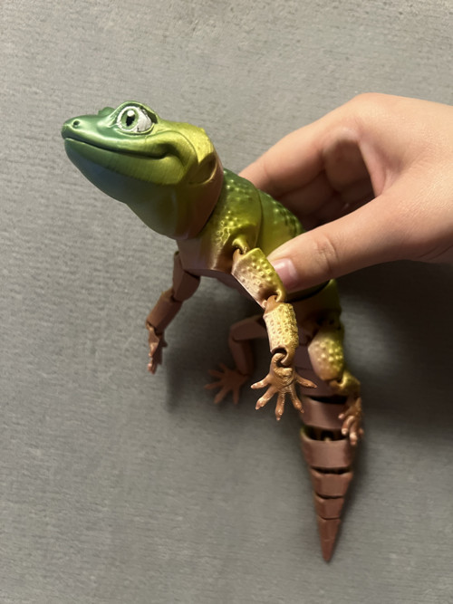Gekon Leopardí - 26 cm - 3D Tisk — foto 3