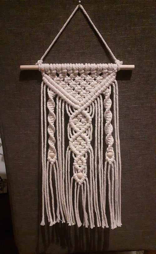 Macramé dekorace — foto 3