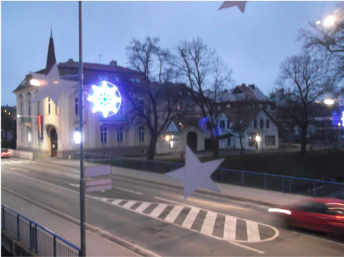 Rozkvetlé vánoční okno. Varianty — foto 5