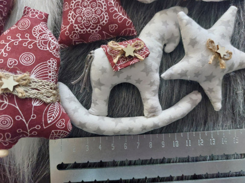 Set šitých vánočních ozdob — foto 5