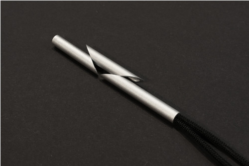 Minimalistický náhrdelník "PIPECUT" — foto 5