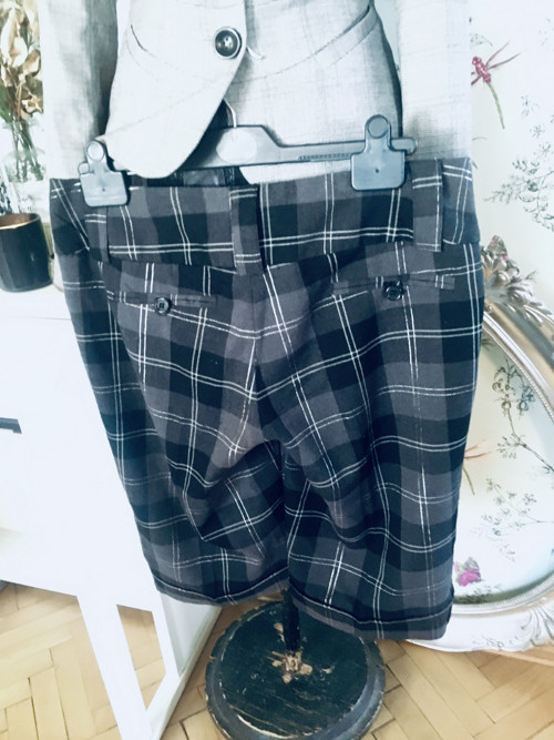 Kraťásky dandy káro — foto 4