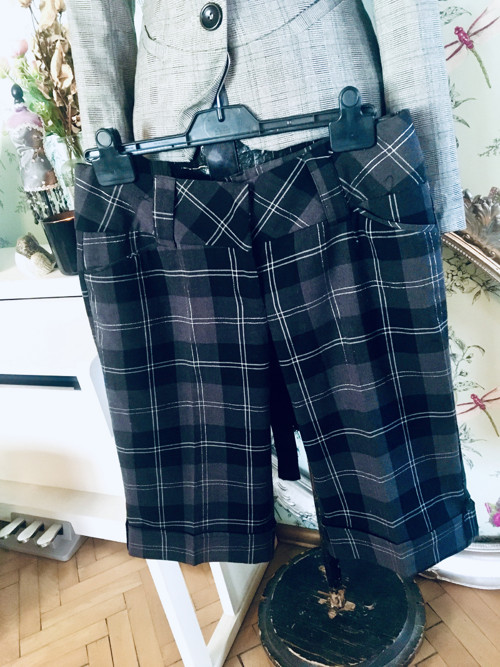 Kraťásky dandy káro — foto 2