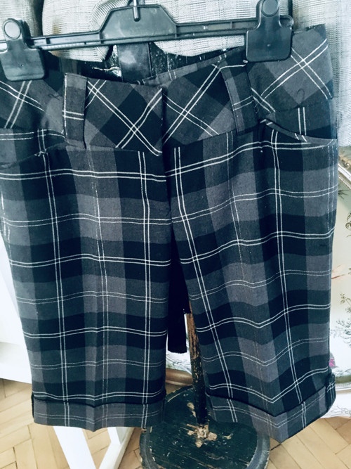 Kraťásky dandy káro — foto 3
