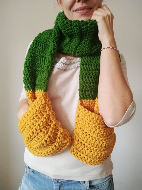 Šála s kapsami — foto 3