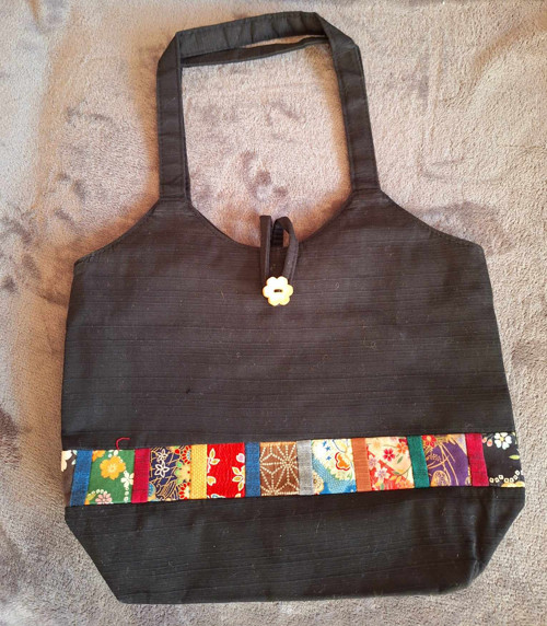 Nádherná patchwork kabelka vintage z Japonska!! — foto 2