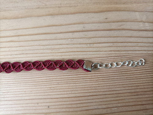 Rudý choker — foto 5