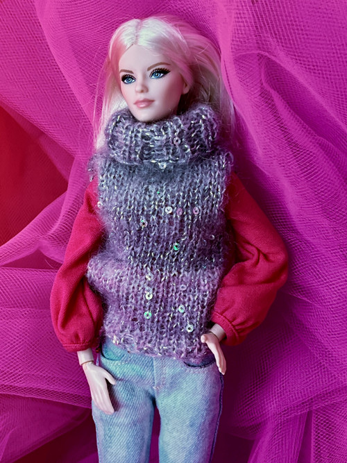 Vesta pro Barbie s rolákem 2 — foto 4