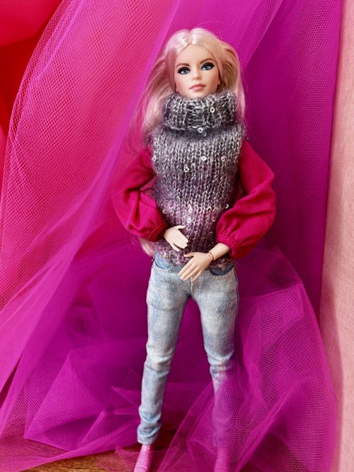 Vesta pro Barbie s rolákem 2 — foto 5