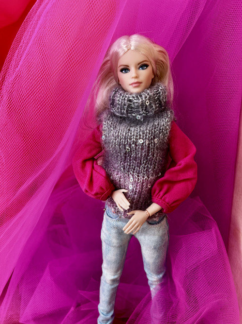 Vesta pro Barbie s rolákem 2 — foto 6