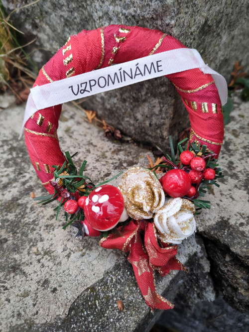 Mini věneček s muchomůrkou — foto 2