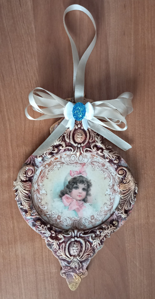 Vánoční ozdoba ve vintage stylu. — foto 2