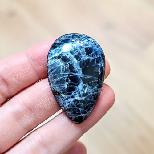 Sodalit, ID 4489, 40x27 mm — foto 2