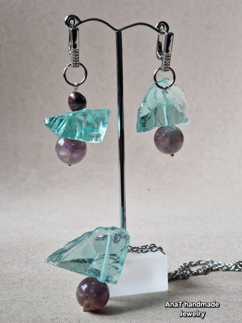 Náušnice Andara aurali23 perla — foto 6