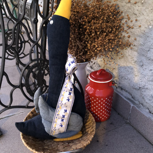 Vesnická husička s mašlí 56 cm — foto 6