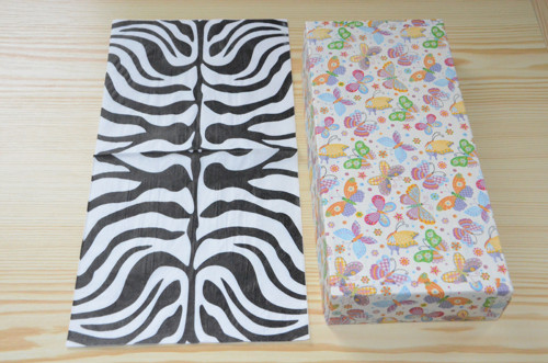 Kartonový šanon zdobený decoupage — foto 6