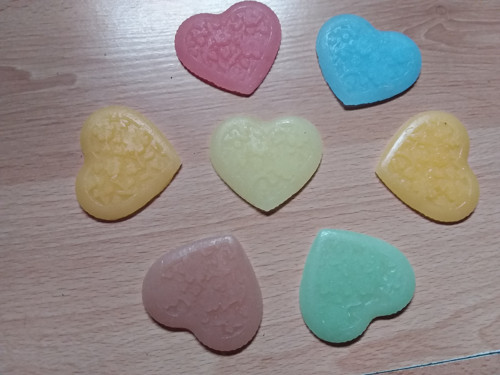Srdíčko s kytičkami — foto 3