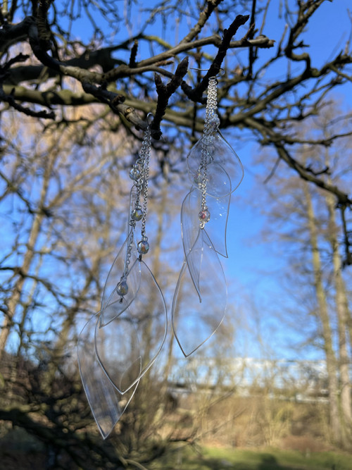 Náušnice z petlahve Vánek — foto 3
