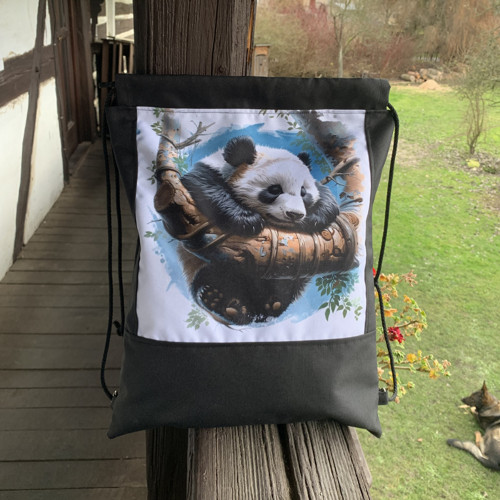 Stahovací vak - Panda spící — foto 2