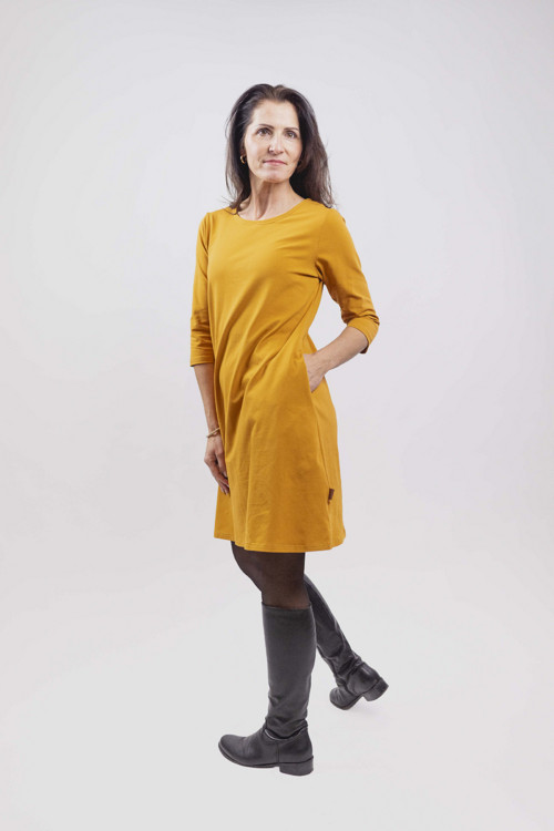 Šaty KOKO Okrová — foto 5