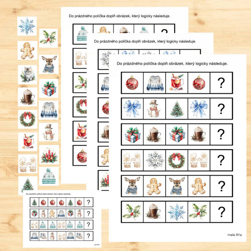 Logické řady ZIMA PDF — foto 2