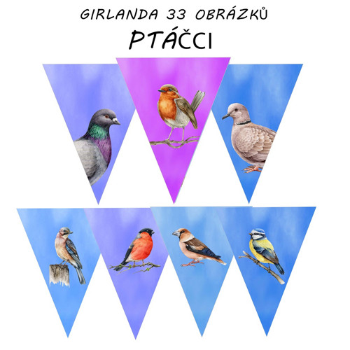 Girlanda Ptáčci v Pdf — foto 3