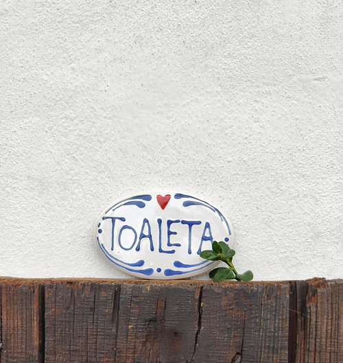 Cedulka Na Dveře Toaleta — foto 3