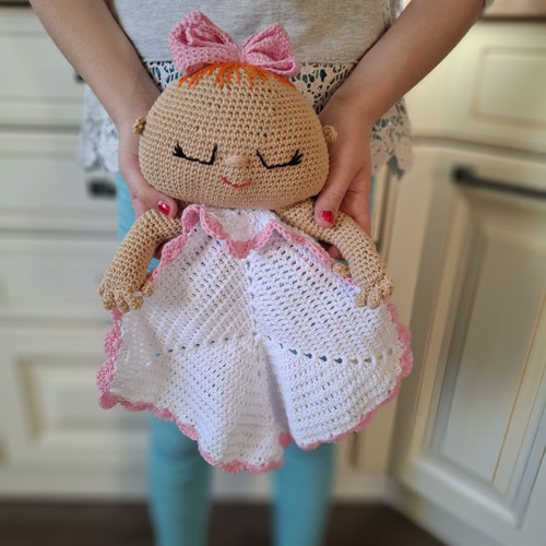 Háčkovaná panenka Elenka — foto 3