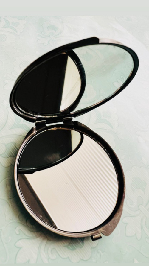 DIY sada_Zrcátko bronz s lůžkem 5cm+Epoxy — foto 3