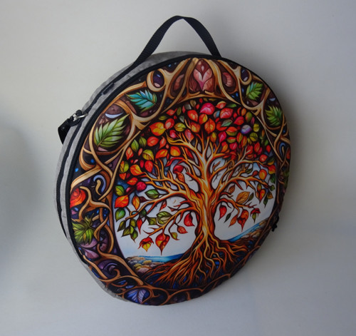SKLADEM - obal na šamanský buben 50 x 8 cm — foto 2