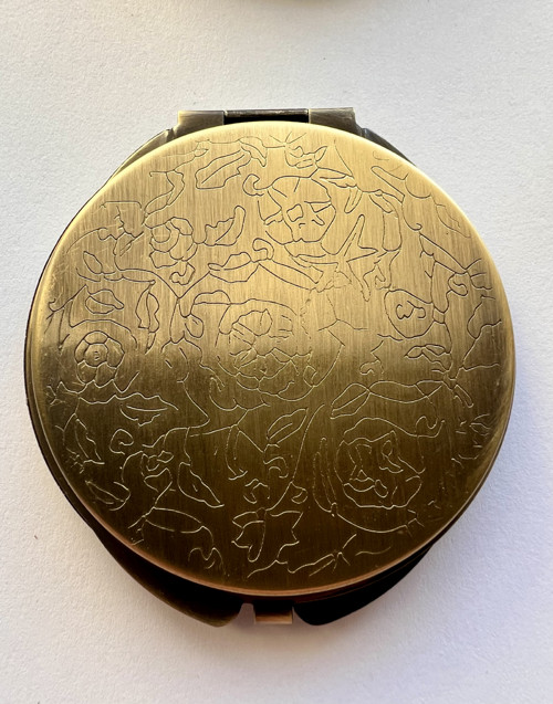 DIY sada_Zrcátko bronz s lůžkem 5cm+Epoxy — foto 4