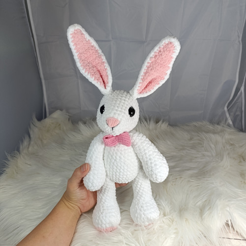 Zajíček bílý 46 cm — foto 3