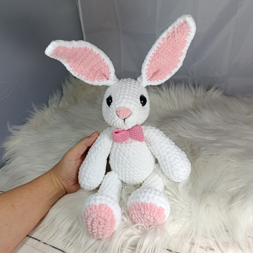 Zajíček bílý 46 cm — foto 6