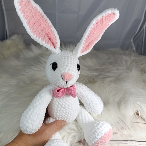 Zajíček bílý 46 cm — foto 2