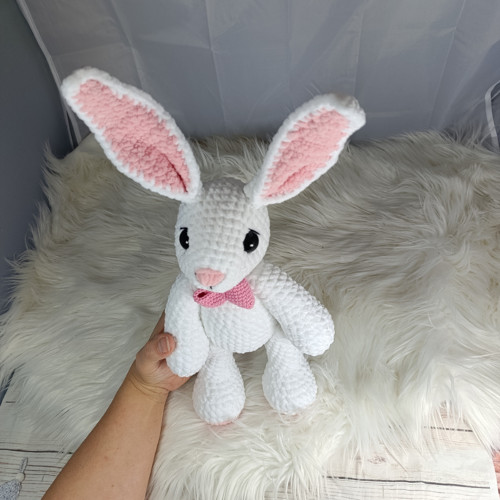 Zajíček bílý 46 cm — foto 5