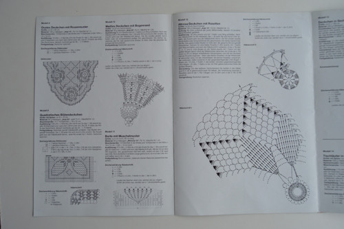 Grafický list pro háčkování, 7 modelů — foto 3