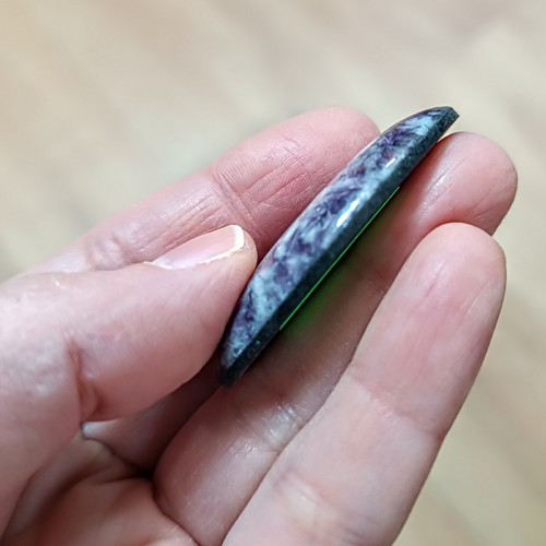 Lepidolit, ID 4527, 46x22 mm — foto 2