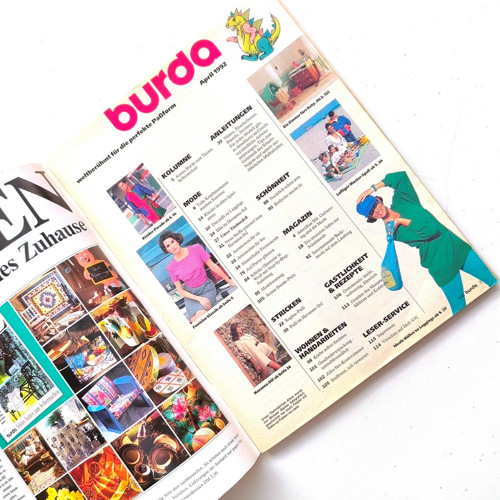 BURDA 4/1992 — foto 2