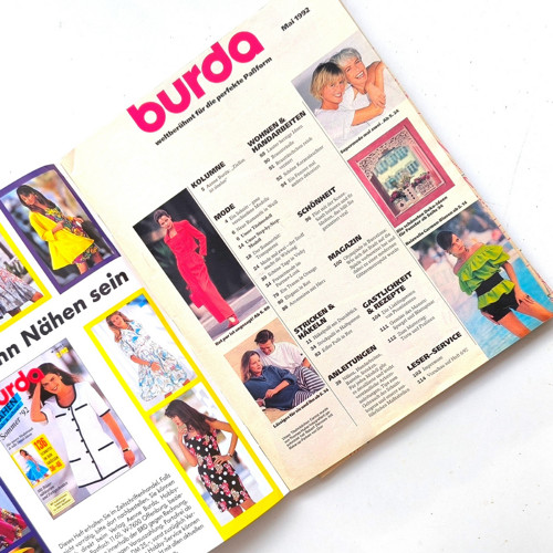 BURDA 5/1992 — foto 2