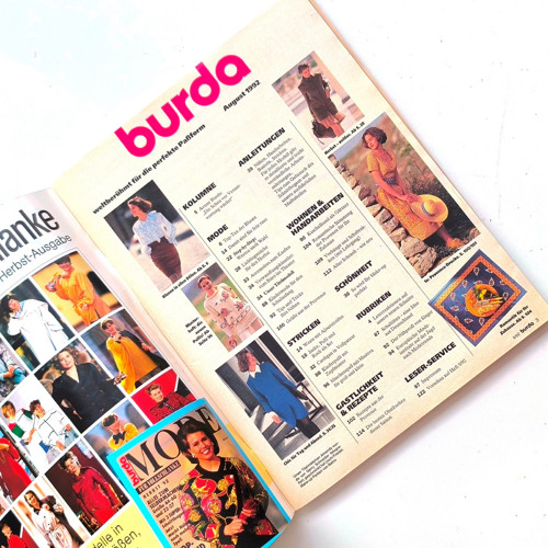 BURDA 8/1992 — foto 2