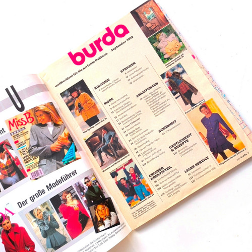 BURDA 9/1992 — foto 2