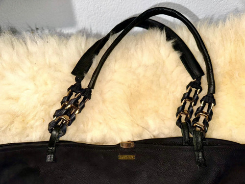 Dámská handmade kabelka Zlatá — foto 3