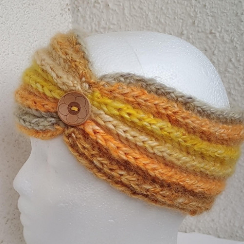 Čelenka angora melange — foto 3