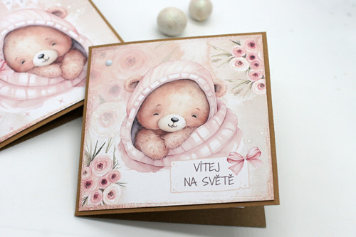 Přání s medvědí holčičkou — foto 2