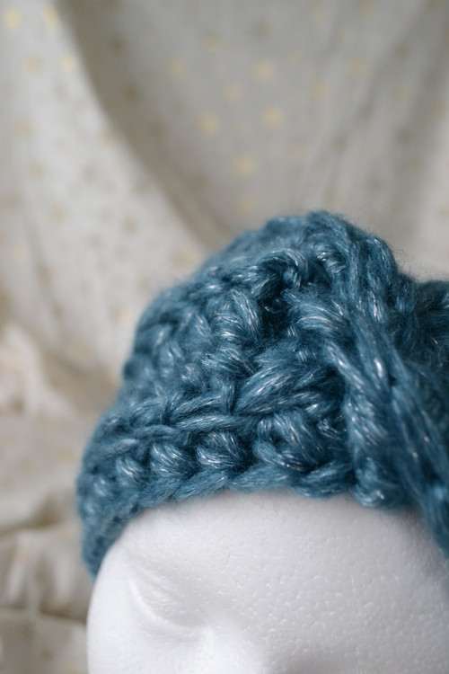Čelenka TWIST modro - stříbrná — foto 3
