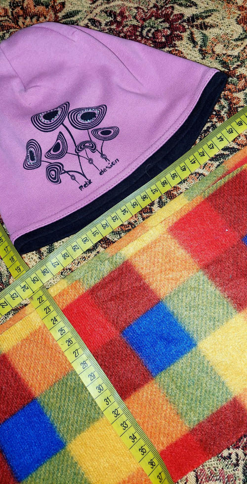 2 x čepička, barevný šal — foto 3