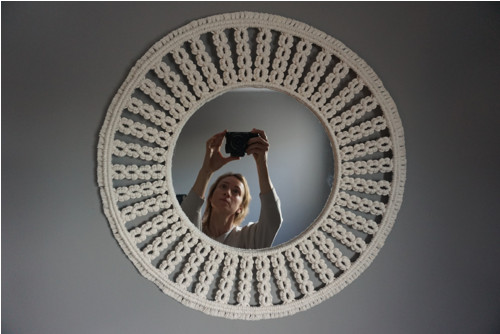 Macramé zrcadlo — foto 2